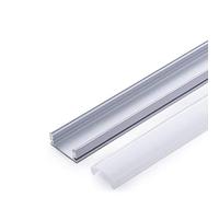 Profilo Alluminio Per Striscia LED - Diffusore Latteo x 1M | Greenice