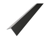 Profilo angolare 1 m 10x10 mm alluminio fumo di Londra