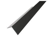 Profilo angolare 2,6 m 10x10 mm alluminio fumo di Londra
