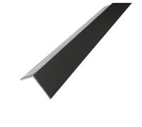 Profilo angolare 2,6 m 15x15 mm alluminio fumo di Londra