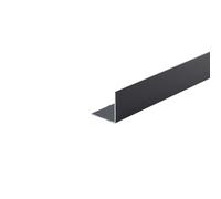 Profilo angolare 2.60 m alluminio 30x30x2600 mm nero opaco