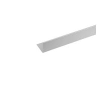 Profilo angolare 2 m 20x20 mm alluminio argento Alluminio argento