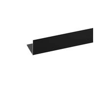 Profilo angolare 2 m 20x20 mm alluminio nero