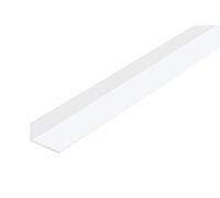 PROFILO ANGOLARE 20X10X1MM.PVC BIANCO 2MT.