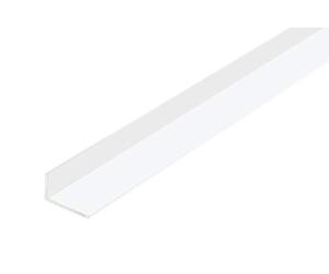 PROFILO ANGOLARE 20X10X1MM.PVC BIANCO 2MT.