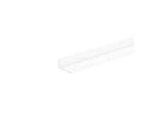 Profilo angolare a L 2 m 15x10 mm alluminio bianco Bianco