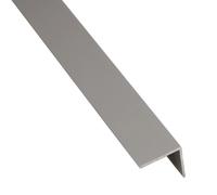 Profilo angolare a L adesivo 1 m 20x20 mm in pvc titanio
