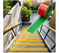 profilo angolare alluminio Rifinitura Per Bordi Per Scale Tagliabile Per Appartamento, Modanatura Per Nasello Per Scale Di Larghezza 10 Cm Con Supporto Adesivo, Rivestimento Per(Green,5m/16.4FT)
