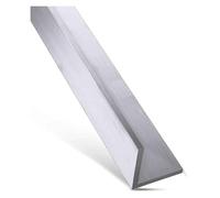 Profilo angolare in alluminio a 90 gradi, lunghezza 500 mm, profilo angolare in alluminio 6061, lunghezza laterale 50 × 30 mm, adatto for progetti industriali(50x30x2x500mm)