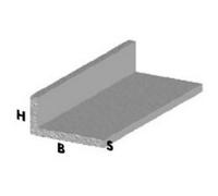 profilo angolare L cm 200 h argento 40x15x1,5 mm profili alluminio asta
