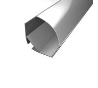 Profilo Angolare per Doppia striscia LED 1m e 2m Variante Lunghezza Profilo 2 metro