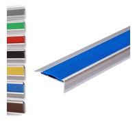 Profilo Angolare Per Scale Antiscivolo In Alluminio Profilo Per Gradini | 1m Profilo Per Bordi Scale In Metallo Gomma Profilo Angolare Per Gradino