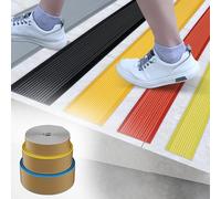 Profilo Angolare PVC Universale,3m Wall Corner Edging Strip Per Angoli Interni, Protezioni Bordi Scale Antiscivolo, Protettore Incluso, Listello E Gradini Facile Da Montare