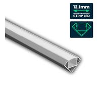 Profilo Angolare Strip LED 12.1mm 2000mm Plafone Argento V-TAC VT-8114