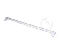 Profilo anteriore per mensola/ripiano in vetro 41,5cm (ORIGINALE Beko) Dimensioni: max esterno: 45,3 cm, max interno: 41,5 cm, colore bianco