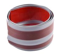 Profilo Antiscivolo in Gomma per gradini, 400 cm, Colore Marrone, per Scale, perradini, 400 cm, Colore Marrone, per Scale, per Una Maggiore Sicurezza, 50x20 mm, Profilo angolare per gradini.