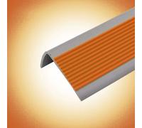 Profilo antiscivolo in PVC per scale, 10 m, a forma di L, per soglie multilivello, protezione per gradini sicuri, maggiore sicurezza e durata