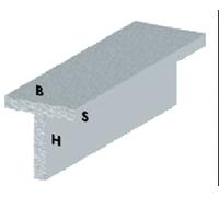 Profilo Argento H 100 cm T 15 x 15 x 1,5 mm Arcansas 5 Pezzi