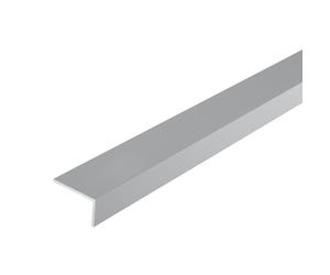 Profilo barra alluminio argento angolare misura 35x20 lunghezza 1mt paraspigoli