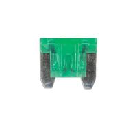 Profilo Basso Abiti Mini Lama Fusibile 30-amp Verde - Pack 25 30444 Connect
