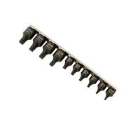 Profilo Basso Stella Presa Set di Punte 0.6cmD, 1cmD 10pc - Laser 5664 Nuovo