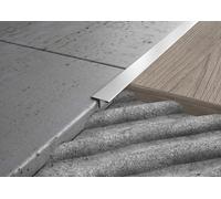 Profilo coprigiunto a T in ACCIAIO. Barra 2.5 m