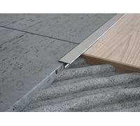 Profilo coprigiunto in ALLUMINIO a "T" per pavimenti. Barra 2.5 M