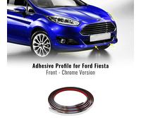 Profilo Cromato Adesivo per Paraurti Anteriore Ford Fiesta
