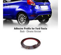 Profilo Cromato Adesivo per Paraurti Posteriore Ford Fiesta