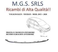 PROFILO CROMATO INFERIORE DESTRO PARAURTI ANT. VOLKSWAGEN TOURAN 04/15-12/20
