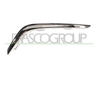 Profilo Cromato Sinistro Griglia Paraurti Anteriore Per Peugeot 107 2012-2013 Sx