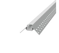 Profilo da Incasso per Cartongesso ad Angolo Esterno per strisce LED Variante Lunghezza 2 Metri