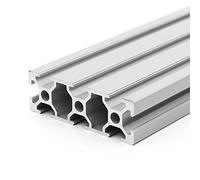 Profilo di estrusione in alluminio con scanalatura a T da 1000 mm, serie 2060, lunghezza regolabile 100 1200 mm, ideale per progetti fai da te, robotica e applicazioni strutturali