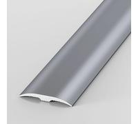 Profilo di finitura a T in alluminio, Striscia Di Transizione A Pavimento In Alluminio for Porte, Confezione Da 3(Gray,28mm/1.1in)