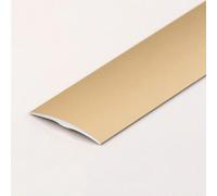 Profilo di finitura a T in alluminio, Striscia di transizione autoadesiva for soglia in alluminio con venature del legno(9,110cm/43in)