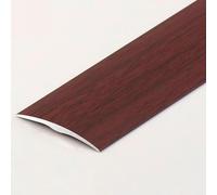 Profilo di finitura a T in alluminio, Striscia di transizione for pavimento in alluminio da 90 cm, 3 pezzi, con venature del legno autoadesive(7,1ps 0.9m/3ft)