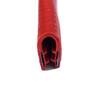 Profilo di finitura a U, Striscia di bordo in gomma a forma U da 2 m, 0,5-4 mm, autoadesiva, in diverse misure(7mm*11mm)