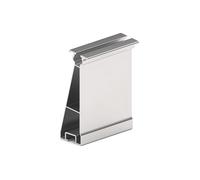 PROFILO DI MONTAGGIO IN ALLUMINIO SCHLETTER SOLAR FixZ-7 Systemprofil18 96mm - con connettore, Compatibile con FixGrid18, 0,96m