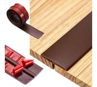 Profilo di Transizione a T autoadesivo striscia di soglia 5CM x 2M | Striscia di transizione del pavimento tagliabile flessibile Striscia di soglia per piastrelle e parquet