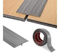 Profilo di transizione autoadesivo, profilo a T, PVC listello di transizione 5 x 100 cm, per porte e pavimenti di collegamento di piastrelle in laminato