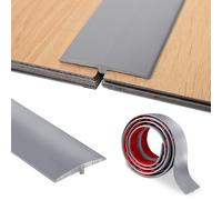 Profilo di transizione autoadesivo, profilo a T, PVC listello di transizione 5 x 100 cm, per porte e pavimenti di collegamento di piastrelle in laminato