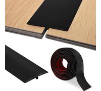 Profilo di transizione autoadesivo, profilo a T, PVC listello di transizione 5 x 300 cm, per porte e pavimenti di collegamento di piastrelle in laminato