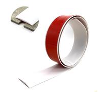 Profilo Di Transizione Autoadesivo Profilo PVC Listello Di Transizione 4, 5, 7,6 Cm Di Larghezza, Per Coprire Le Fughe Tra Pavimenti In Legno E Piastrelle(White,4cm x 100cm)