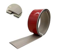 Profilo Di Transizione Autoadesivo Profilo PVC Listello Di Transizione 4, 5, 7,6 Cm Di Larghezza, Per Coprire Le Fughe Tra Pavimenti In Legno E Piastrelle(Gray Wood Grain,5cm x 200cm)