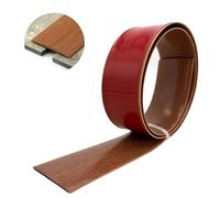 Profilo Di Transizione Autoadesivo Profilo PVC Listello Di Transizione 4, 5, 7,6 Cm Di Larghezza, Per Coprire Le Fughe Tra Pavimenti In Legno E Piastrelle(Brown,4cm x 300cm)