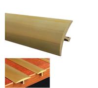 Profilo di transizione for pavimenti in ottone massiccio resistente | Profilo a T tagliabile for bordi senza soluzione di continuità di tappeti e piastrelle(Wide 20mm (0.79"))
