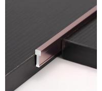 Profilo di transizione in 2 pezzi per legno e piastrelle, copertura per soglia della porta in alluminio extra sottile, striscia decorativa per la parete di sfondo in camera da letto/soggiorno (oro