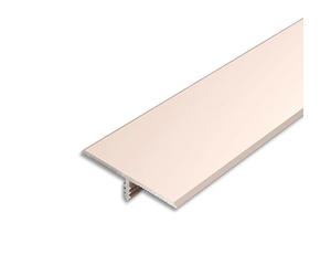 Profilo di transizione in alluminio a forma di T, 91,4 cm, profilo di transizione per moquette e piastrelle sulla soglia delle porte (oro rosa, 4/5 pollici/20 mm)