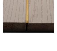 Profilo di Transizione Ottone Massiccio Strisce di Transizione Oro, T-Molding Striscia del Divisore per Pavimenti Laminato Al Tappeto, Piastrella Barra di Legante Della Cucitura Decorativa del Bordo (