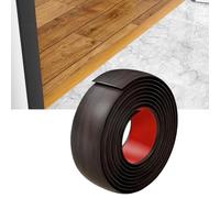 Profilo Di Transizione Pavimento,1m-10m Striscia Di Transizione Autoadesiva Del Pavimento,Per Piastrelle E Pavimenti Di Collegamento Di Piastrelle In Laminato(Nero,5x1000cm)